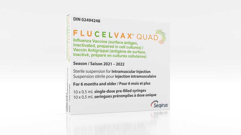 Seqirus Receives Health Canada Approval for Expanded Age Indication of Its Cell-Based Quadrivalent Influenza Vaccine for People as Young as Six Months