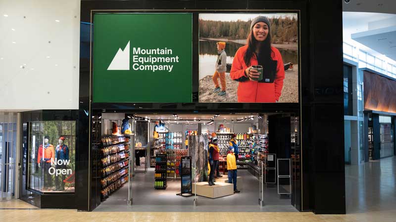 NewCa.com: Mec Now Open In Hudson's Bay Stores And Live On - Vimarsana News