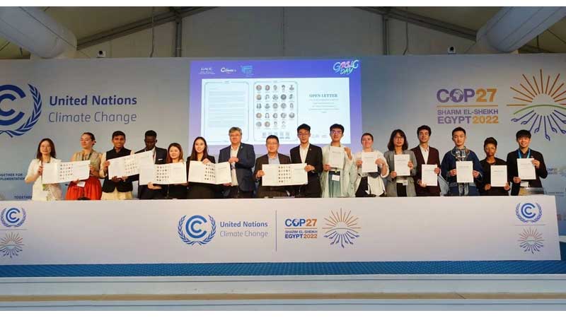 From COP27 To G20: Global Youth Urge World Leaders To Uphold Multilateralism And Empower Young People