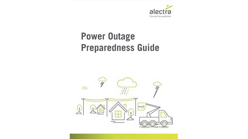 ❄️🌪🌨 Incoming Storm May Cause Power Outages, Alectra Reminds Customers To Ensure Mobile Devices Are Charged And Emergency Kits Are Ready