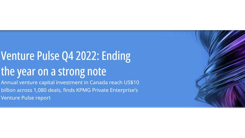 💰 Despite difficult market conditions, Canada's venture capital market raised over US$10 billion in 2022, the second most on record