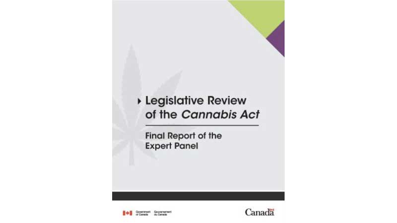 ⚕️ Cannabis Act Legislative Review Expert Panel Welcomes the Tabling of Its Final Report