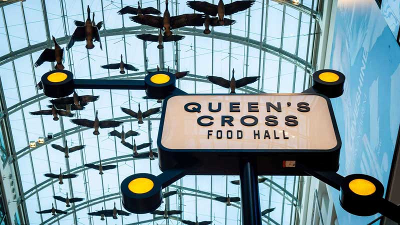 🍽️🍔🍟 CF Toronto Eaton Centre to welcome Queen's Cross Food Hall on April 24 ☕🏬