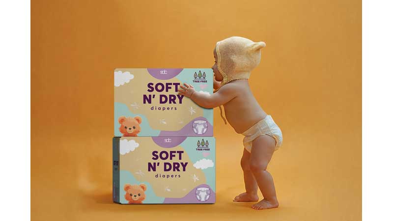 👶 Soft N Dry Tree Free Diapers Now in European Markets 👶