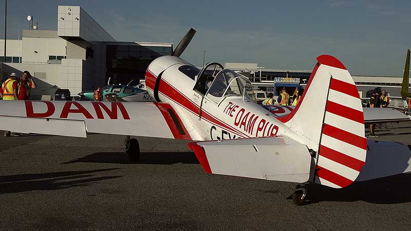 2022 Air Show. Gordon Price in his prototype YAK 50 at the Canadian International Air Show (4K HDR, images)