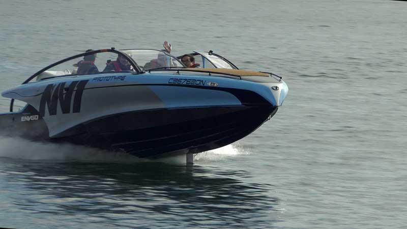 🚤🔋Toronto International Boat Show 2026⚡ ENVGO NV1 Electric Flying Boat on Lake Ontario!