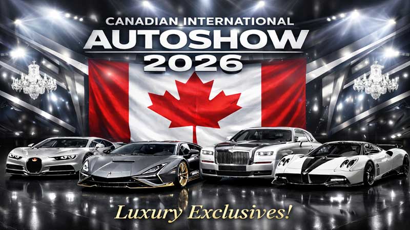 2026 🏎️ $10M+ Hypercars at Canadian International AutoShow | Pagani, Bugatti, McLaren