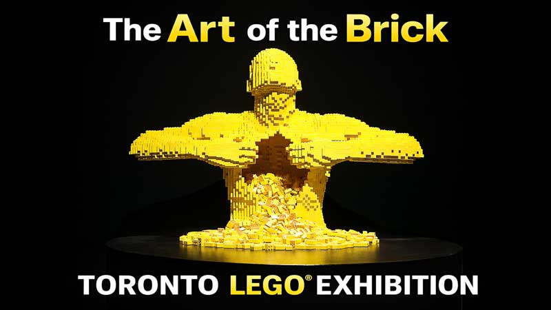 2026 👷‍♀️🧱 You Won’t Believe This LEGO Art Exhibition in Toronto | Art of the Brick