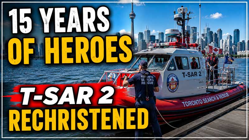 2026 ⛵T-SAR 2 Rechristening Ceremony ⭐ Toronto Search & Rescue Celebrates 15 Years ⭐