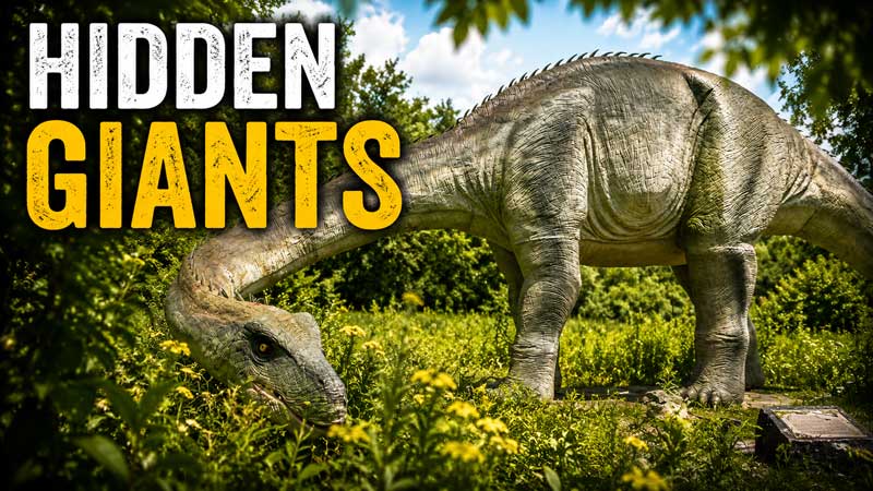 2026 🦖 Walking Through Jurassic Kingdom 🦖 Discover Hidden Giants in a Beautiful Summer Park (4K 60p HDR, Images)